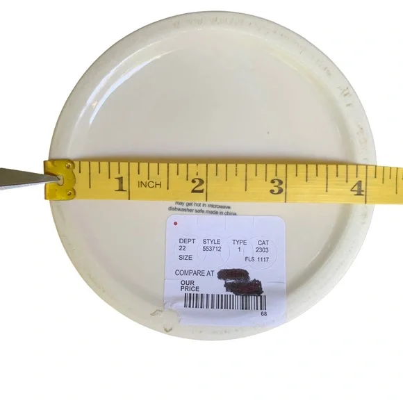 Rae Dunn FETCH Canister Dog Treat Jar White Black Letters Dimples NWT 2017 OG - Picture 16 of 16